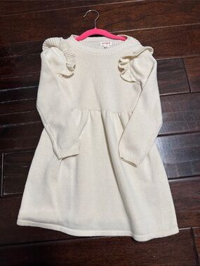 Cat & Jack Toddler Girls knit long sleeve dress 5t